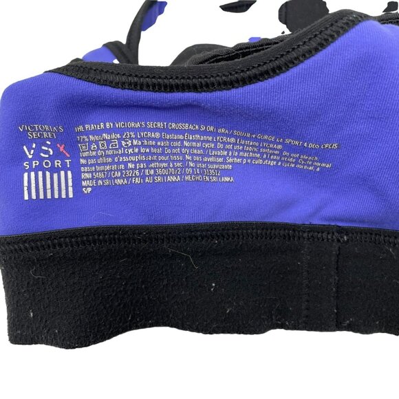 Victorias Secret VSX The Player Sports Bra Womens Small Crossback Activewear - Picture 4 of 5
